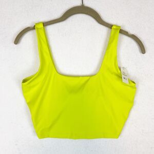 Aerie Neon Yellow Sports Bra